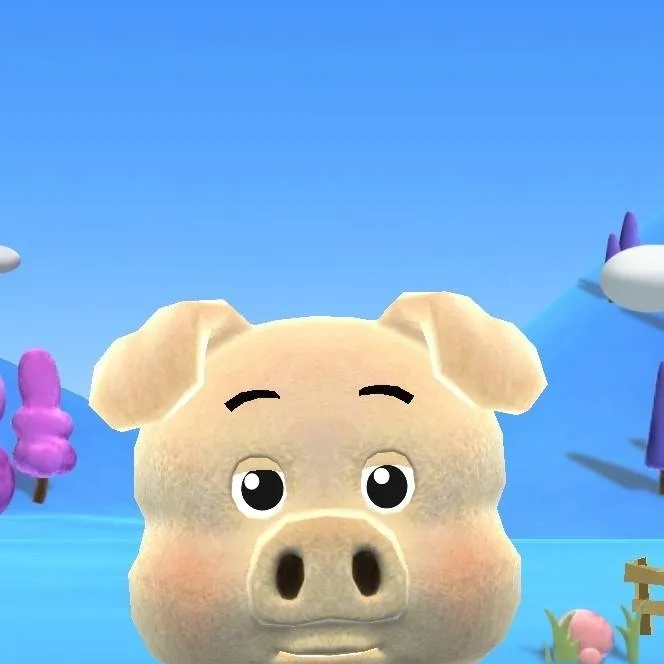 chat with ai character: Talking Piggy