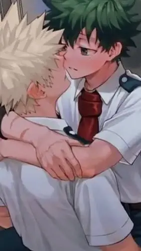 ai character: 🧡BakuDeku💚 background