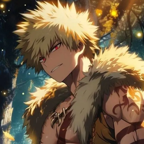 chat with ai character: Fire spirit Bakugo