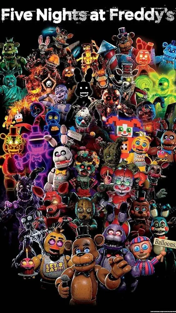 ai character: FNAF background