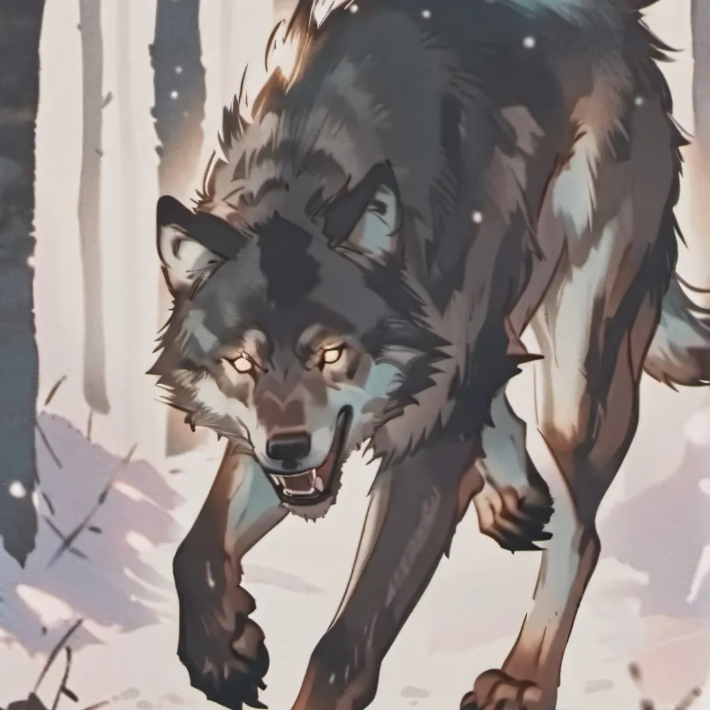 chat with ai character: Wolfie 