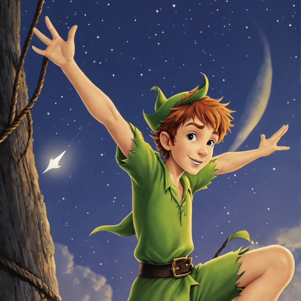 chat with ai character: Peter Pan (1953) 
