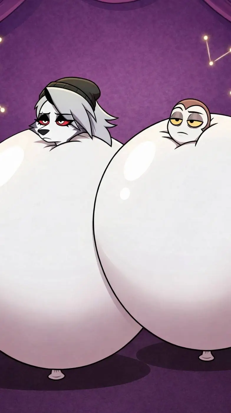 ai character: las chicas ballon  background