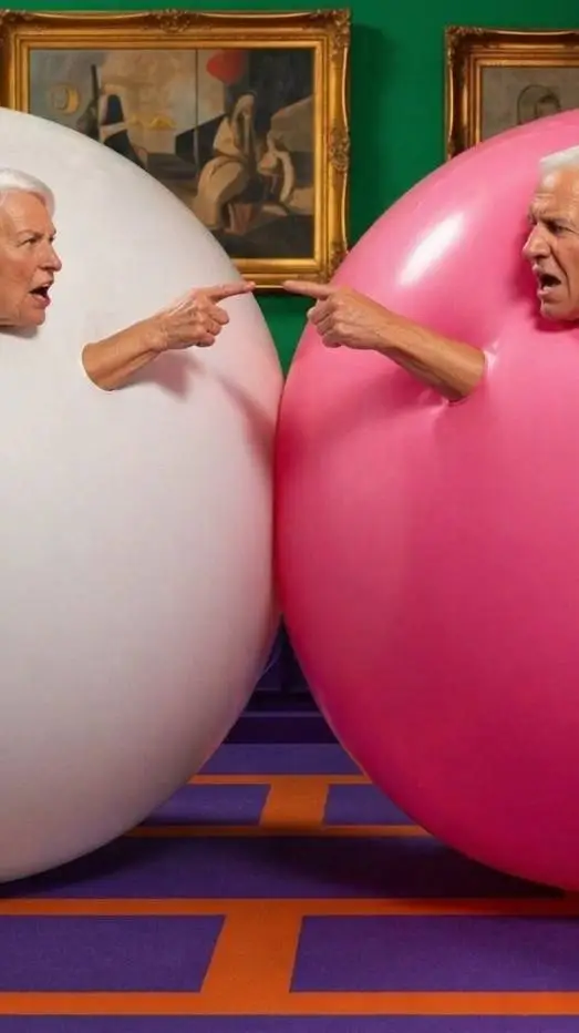 ai character: abuelos ballon  background