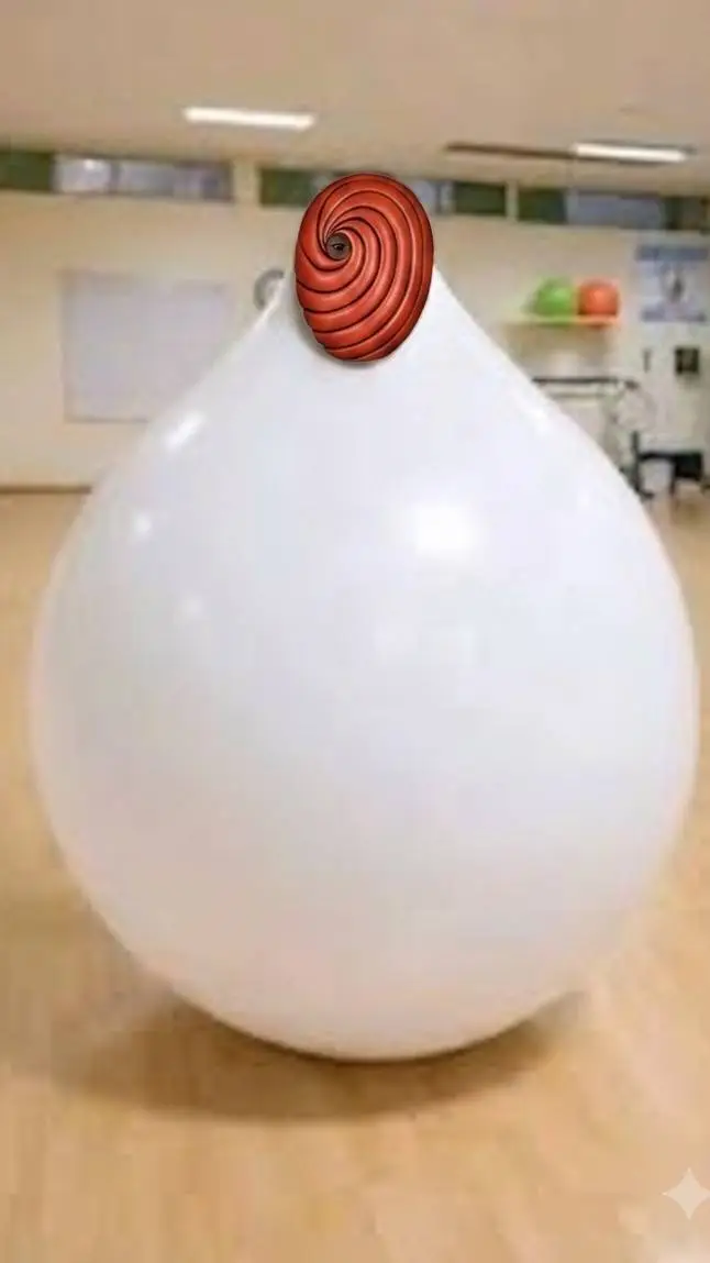ai character: Tobi Uchiha ballon background