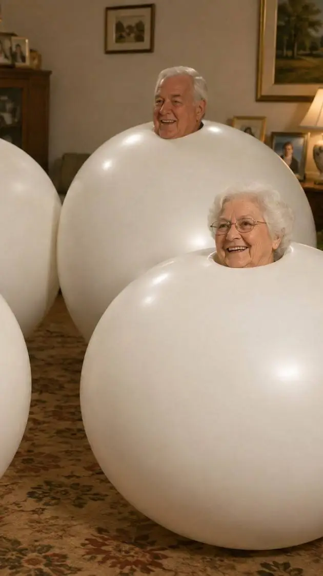 ai character: abuelos ballon  background