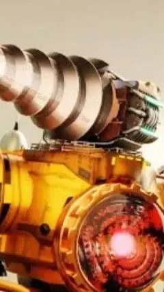 ai character: titán drillman background