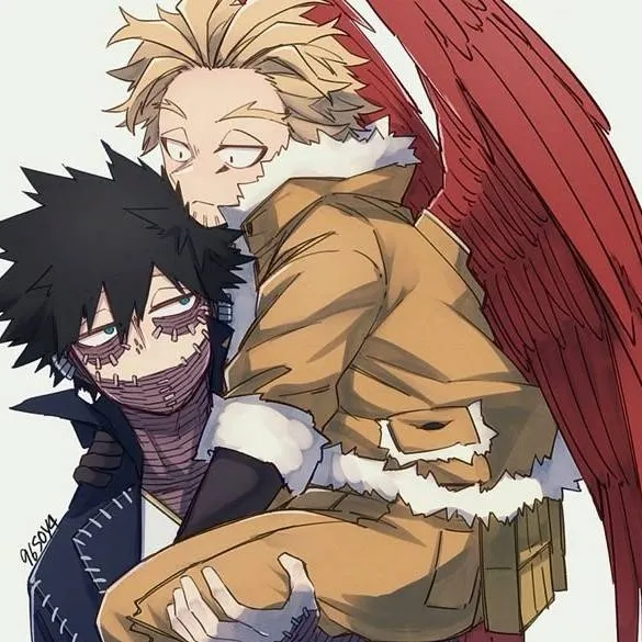 chat with ai character: dabi gato y hawks