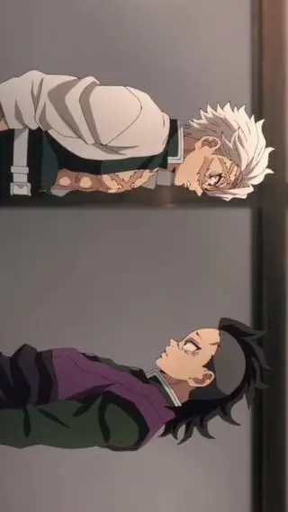 ai character: sanemi y genya background