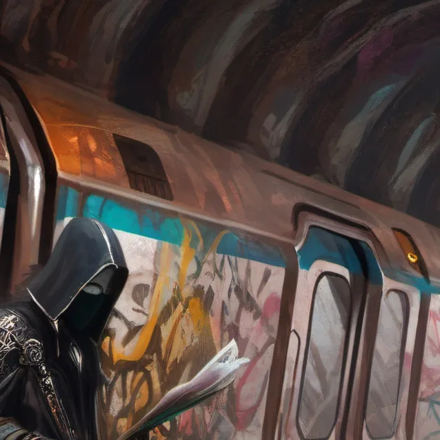 chat with ai character: subway