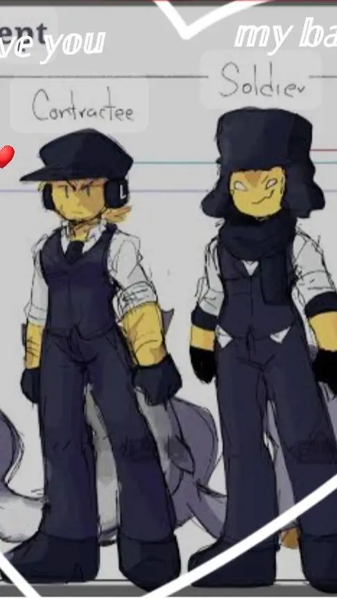 ai character: soldier,contractee background