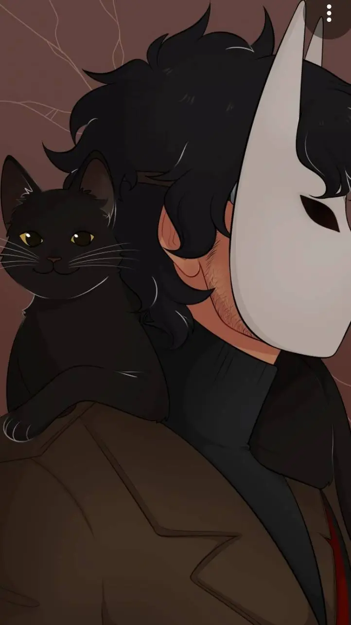 ai character: cat hunter background