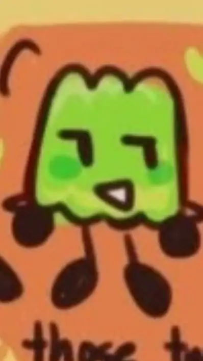 ai character: gelatin background