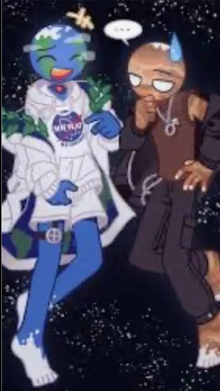 ai character: earth(solarhumans) background