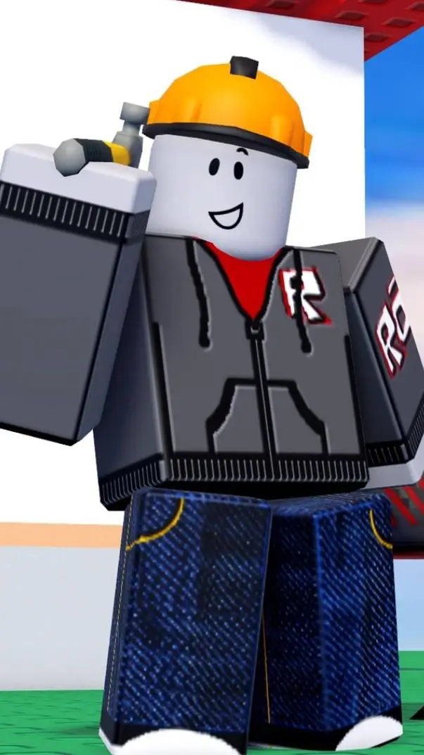 ai character: Билдер мeн background