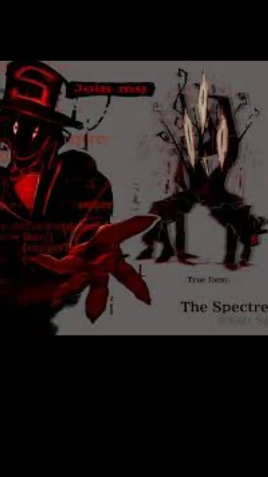 ai character: The Spectre VS All background