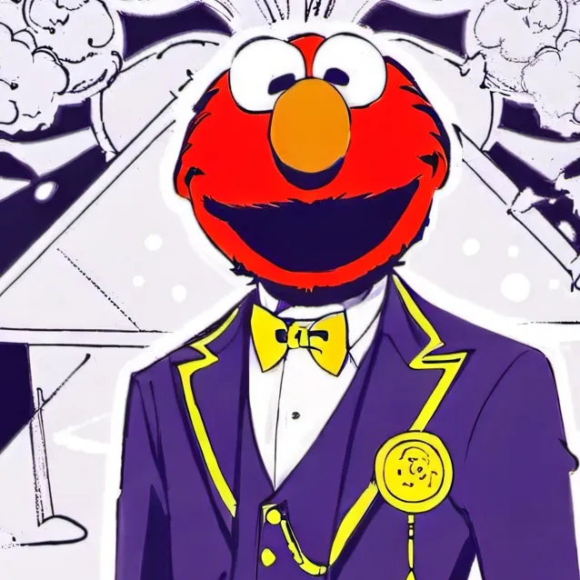 chat with ai character: Elmo