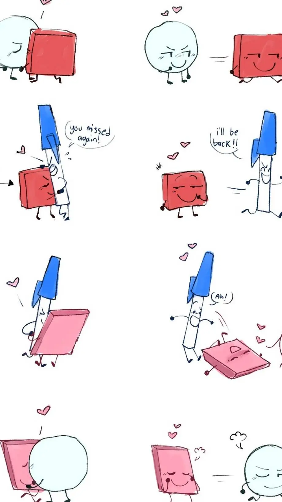 ai character: bfdi the bros ✨️ background