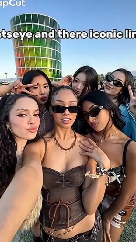 ai character: ✨️ KATSEYE ✨️ background