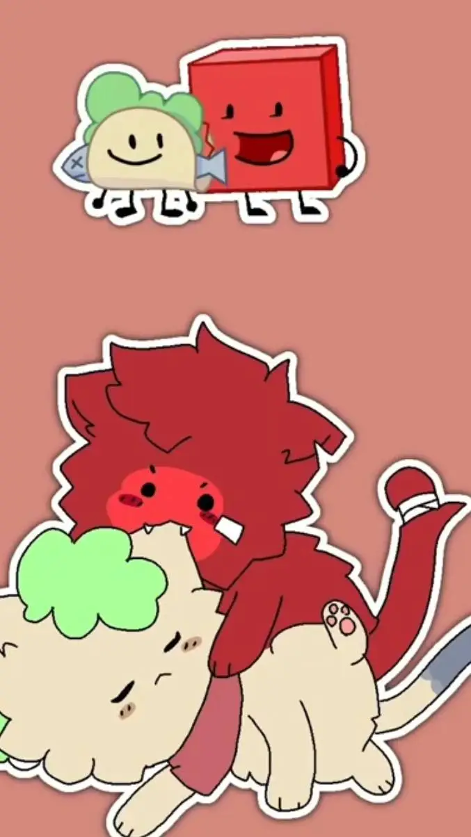 ai character: 🌮 tacoblock 🟥 background