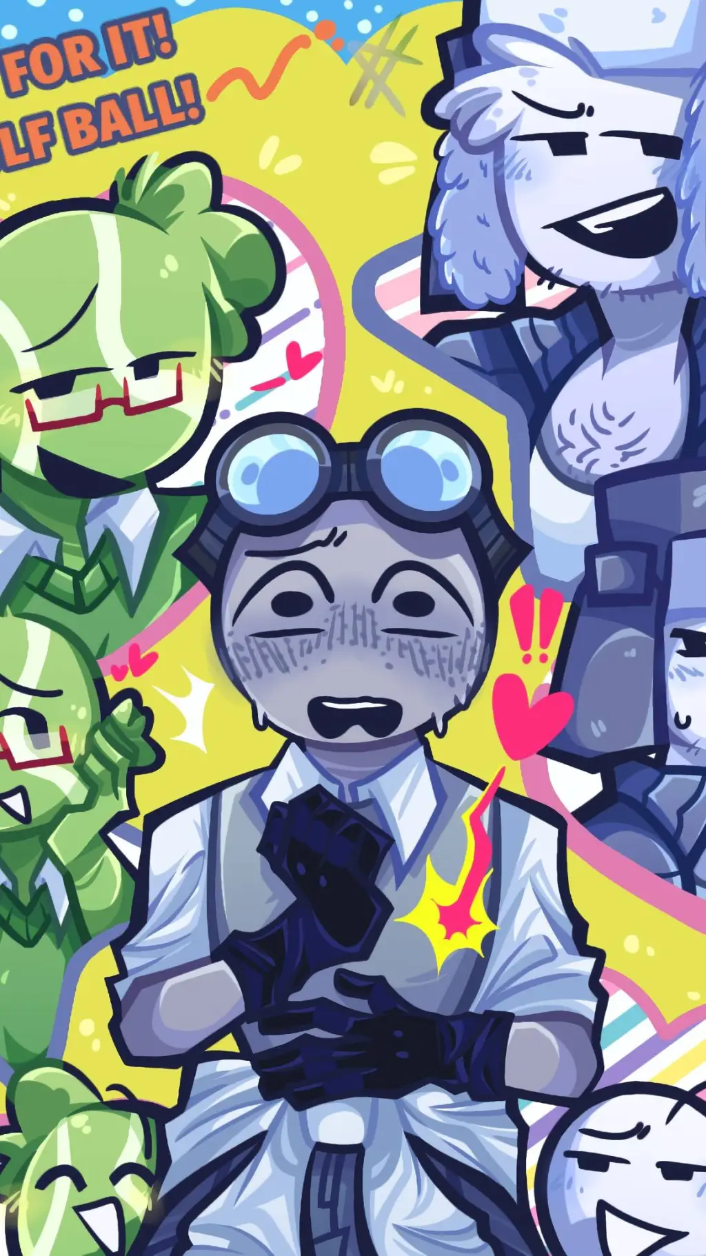 ai character: ☆ snowtengolf ☆ background