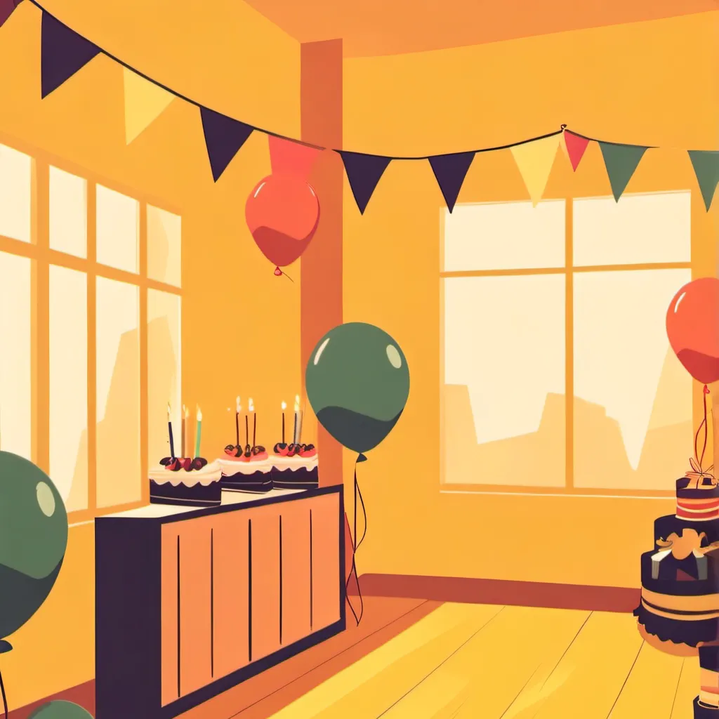 chat with ai character: dod birthday party