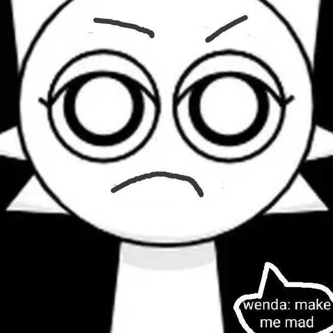 chat with ai character: make Wenda mad