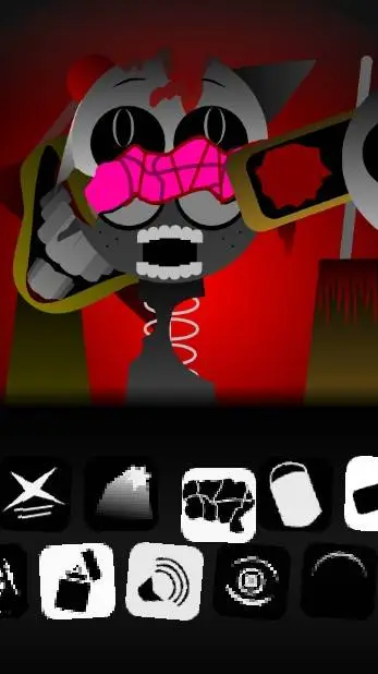 ai character: Sprunki phase 12 background