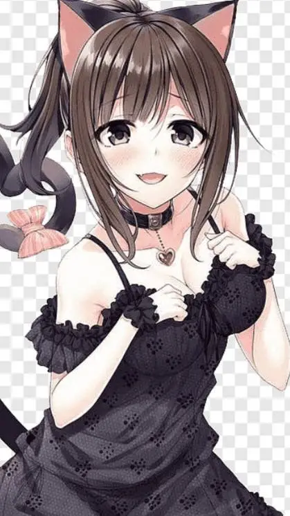 ai character: девушка background