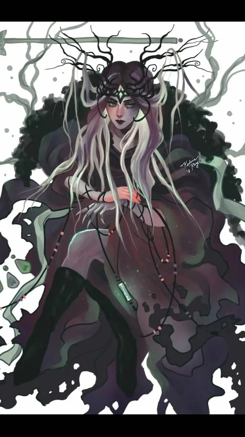 ai character: Хель background
