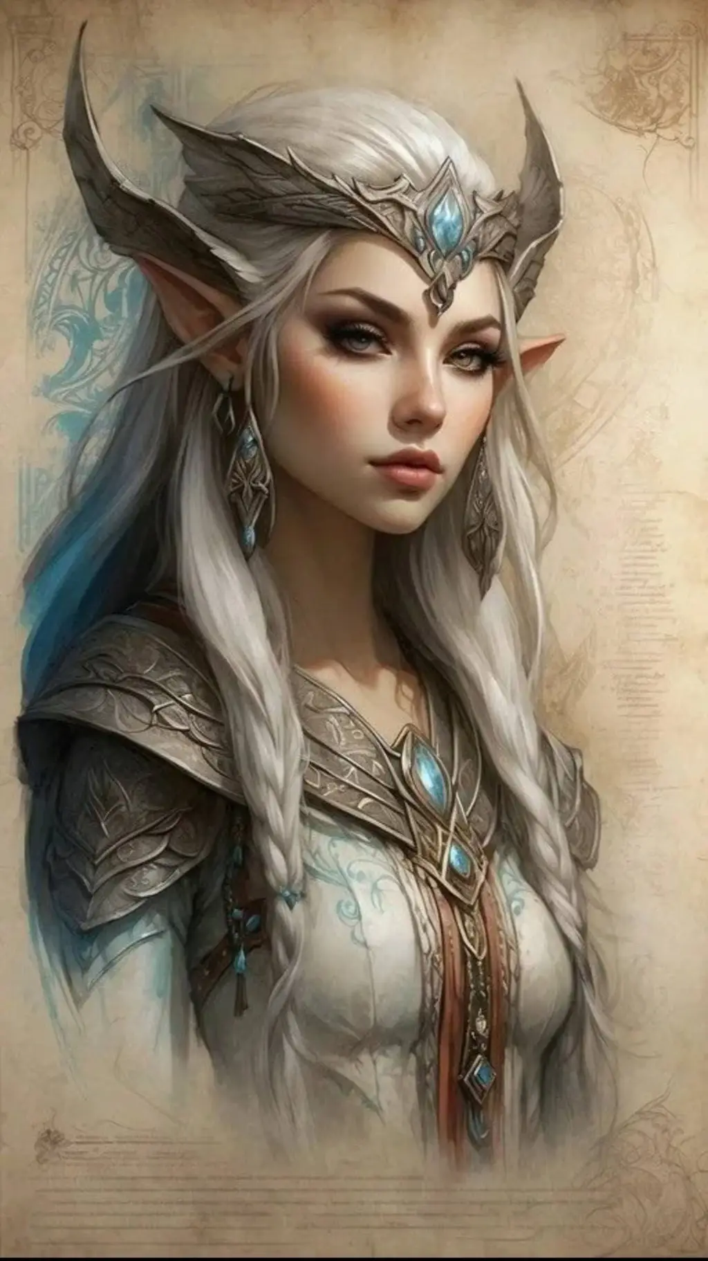ai character: Ксюша background