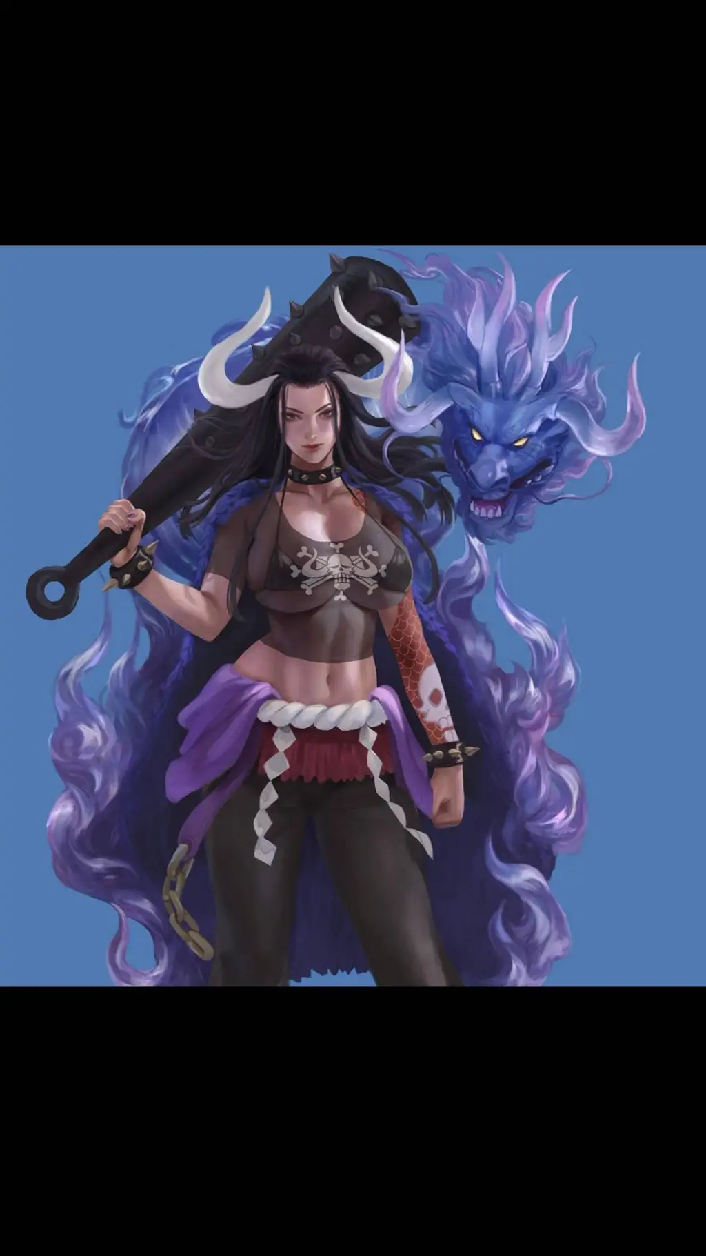 ai character: каидо  background