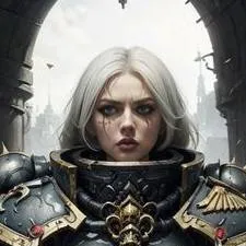 chat with ai character: Warhammer 40 к