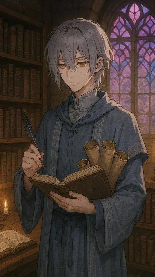 ai character: Элай  background
