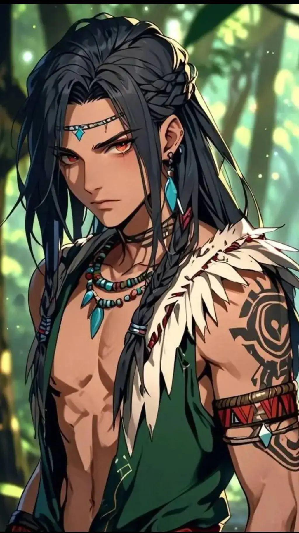 ai character: Тэнан  background