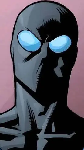 ai character: Full Mask Mark background