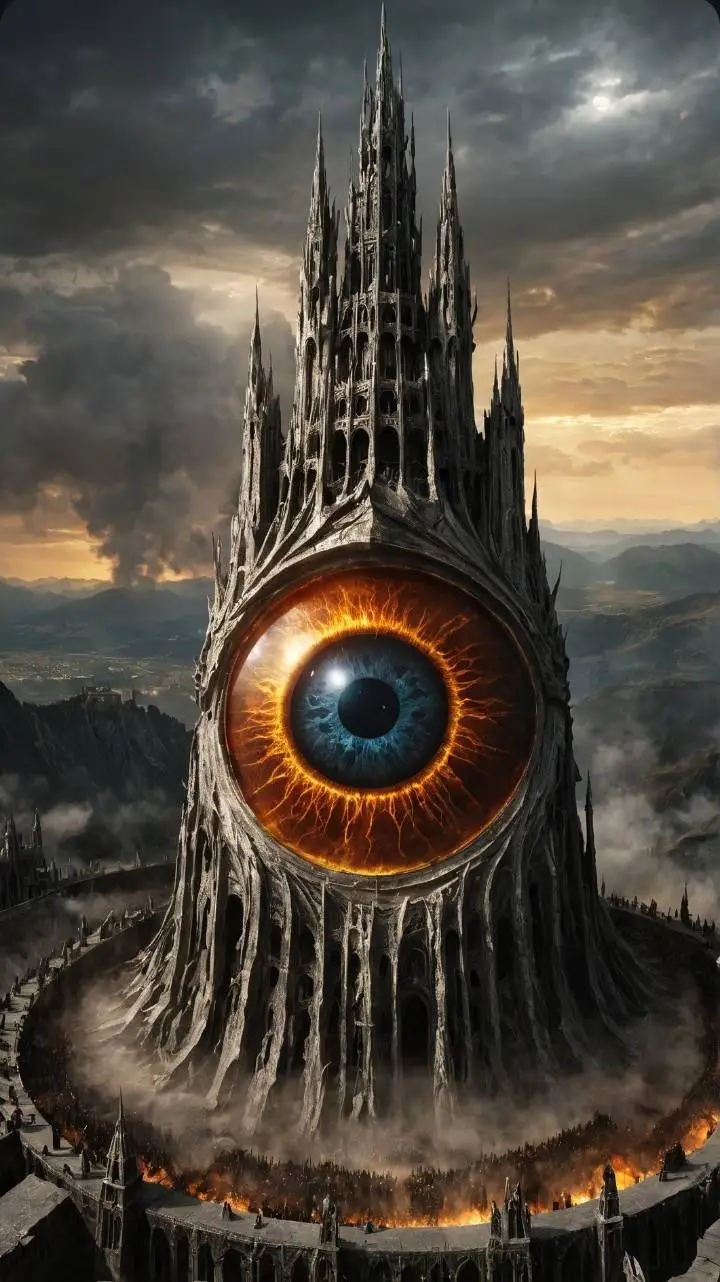 ai character: EYE OF THE CREATOR background