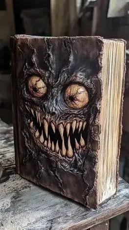 ai character: The Hungry Tome background