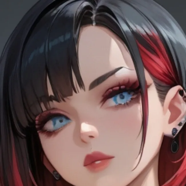 chat with ai character: Red vampire girl 