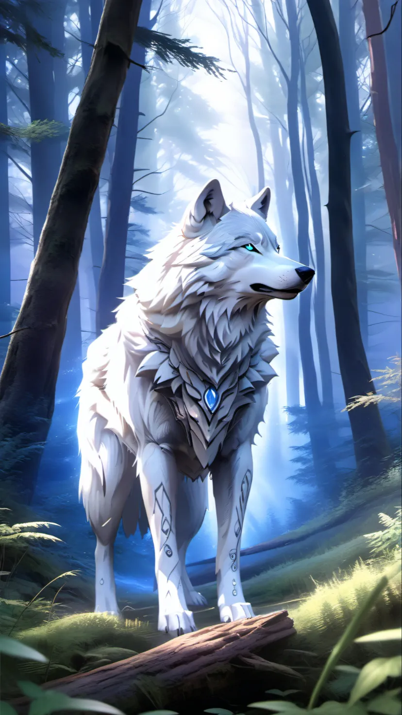 ai character: Fang  background