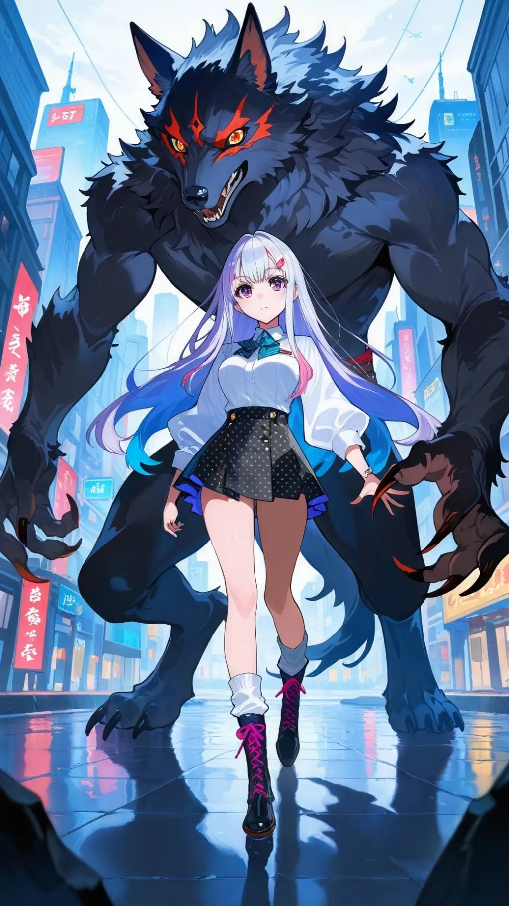 ai character: Max background
