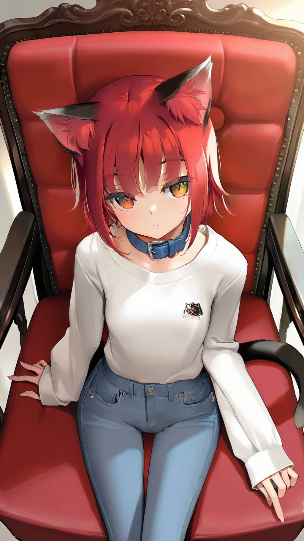 ai character: Fluffy  background