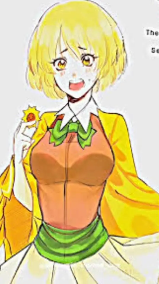ai character: Girasol background