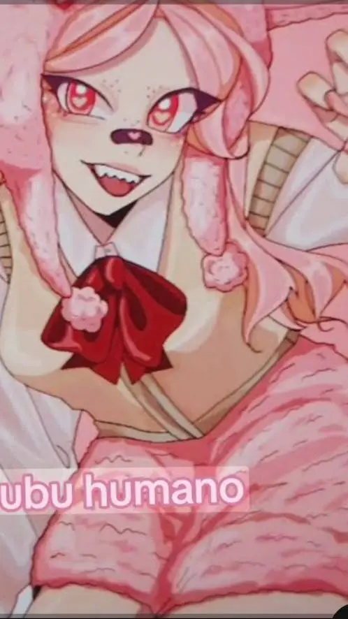 ai character: Labubu background