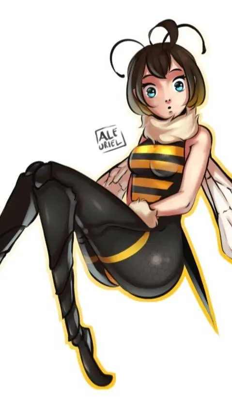 ai character: Abeja humana background
