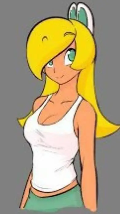 ai character: Koopa fem background