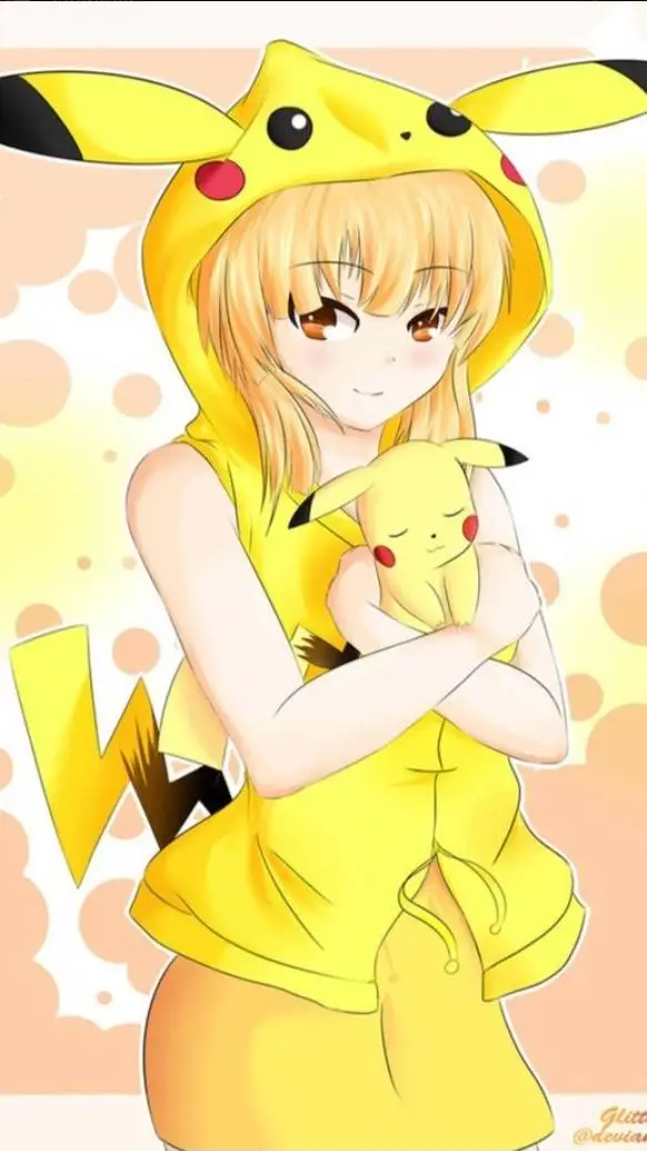 ai character: Pikachu fem  background