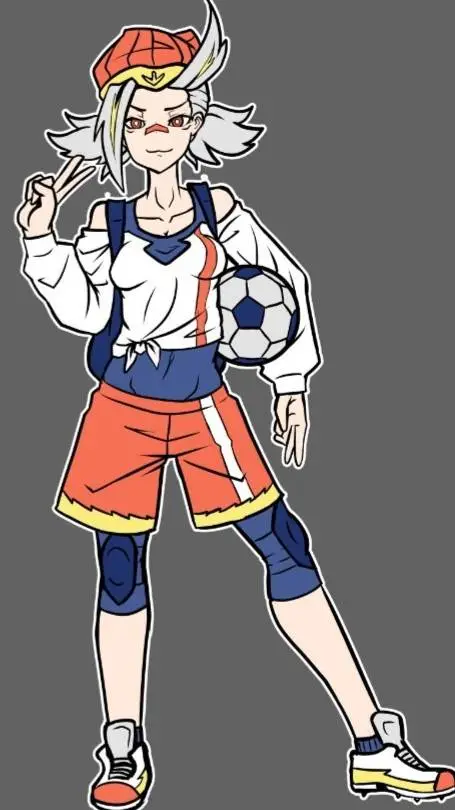 ai character: Cinderace background