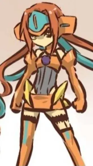 ai character: Deoxys fem background