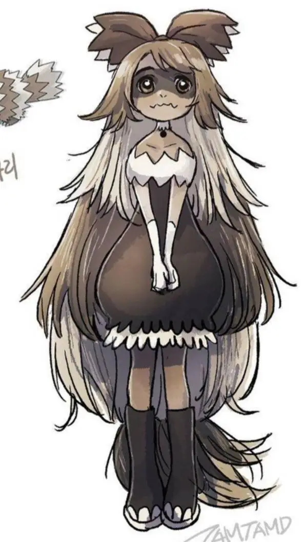 ai character: Zigzagoon  background